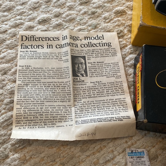 Kodak Black Tourist Camera - Picture 6 of 6